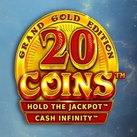 20 Coins Grand Gold Edition logo by Wazdan at Paradise 8 Casino