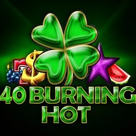 40 Burning Hot logo by Amusnet Interactive at Paradise 8 Casino40 Burning Hot