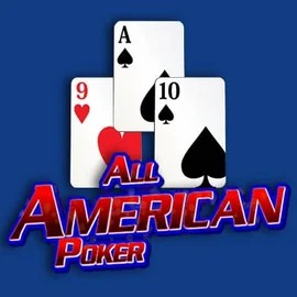 Official Table Games logo: All American Poker by RTG (Reel Time Gaming) at Paradise 8 Casino
