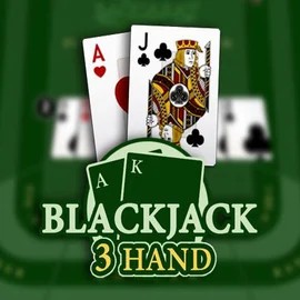 Blackjack 3H (Habanero) slot logo by Habanero at Paradise 8 CasinoBlackjack 3H (Habanero)