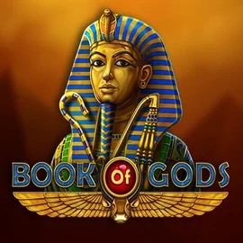 Book of Gods slot logo by BF Games at Paradise 8 CasinoBook of Gods