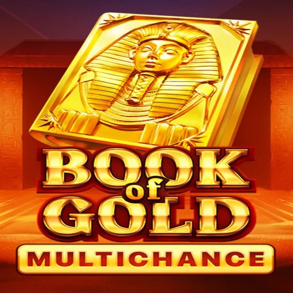 Official Slots logo: Book of Gold Multichance by Playson at Paradise 8 Casino