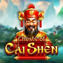 Chests of Cai Shen slot logo by Pragmatic Play at Paradise 8 Casino