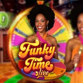 Funky Time logo by Evolution at Paradise 8 Casino