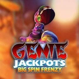 Genie Jackpots: Big Spin Frenzy logo by Blueprint Gaming at Paradise 8 Casino