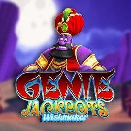 Genie Jackpots Wishmaker slot logo by Blueprint Gaming at Paradise 8 CasinoGenie Jackpots Wishmaker