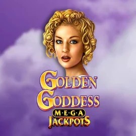 Golden Goddess Megajackpots slot logo by IGT at Paradise 8 CasinoGolden Goddess Megajackpots