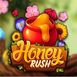 Honey Rush slot visual from Play'n GO available on paradise8casino.ca