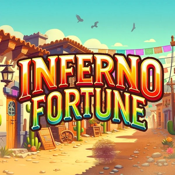 Inferno Fortune slot logo by Atomic Slot Lab at Paradise 8 CasinoInferno Fortune