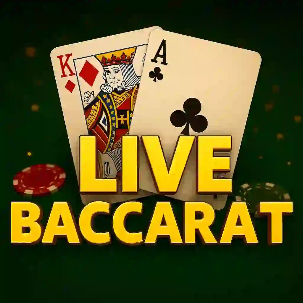 Live Baccarat logo by Evolution Paradise 8 Casino