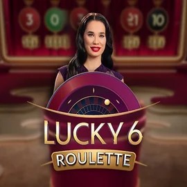 Lucky 6 Roulette game by Pragmatic Play – logo hosted on Paradise 8 Casino