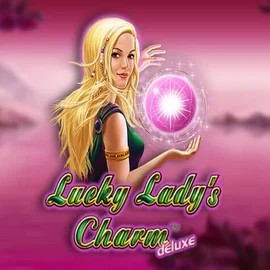 Lucky Ladys Charm Deluxe slot logo by Greentube at Paradise 8 CasinoLucky Ladys Charm Deluxe