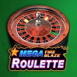 Mega Fire Blaze Roulette by Playtech, showcased at paradise8casino.ca – game logo