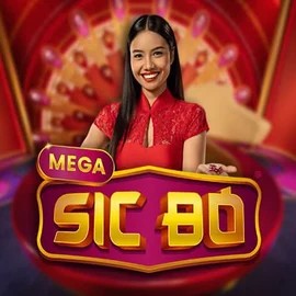 Mega Sic Bo slot logo by Pragmatic Play at Paradise 8 Casino