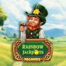 Rainbow Jackpots Megaways casino game by Red Tiger Gaming – featured logo at Paradise 8 Casino
