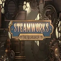 Steamworks The Workshop logo by Peter & Sons at Paradise 8 CasinoSteamworks The Workshop